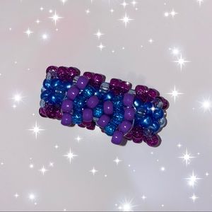 Scene emo raver kid kandi cuff